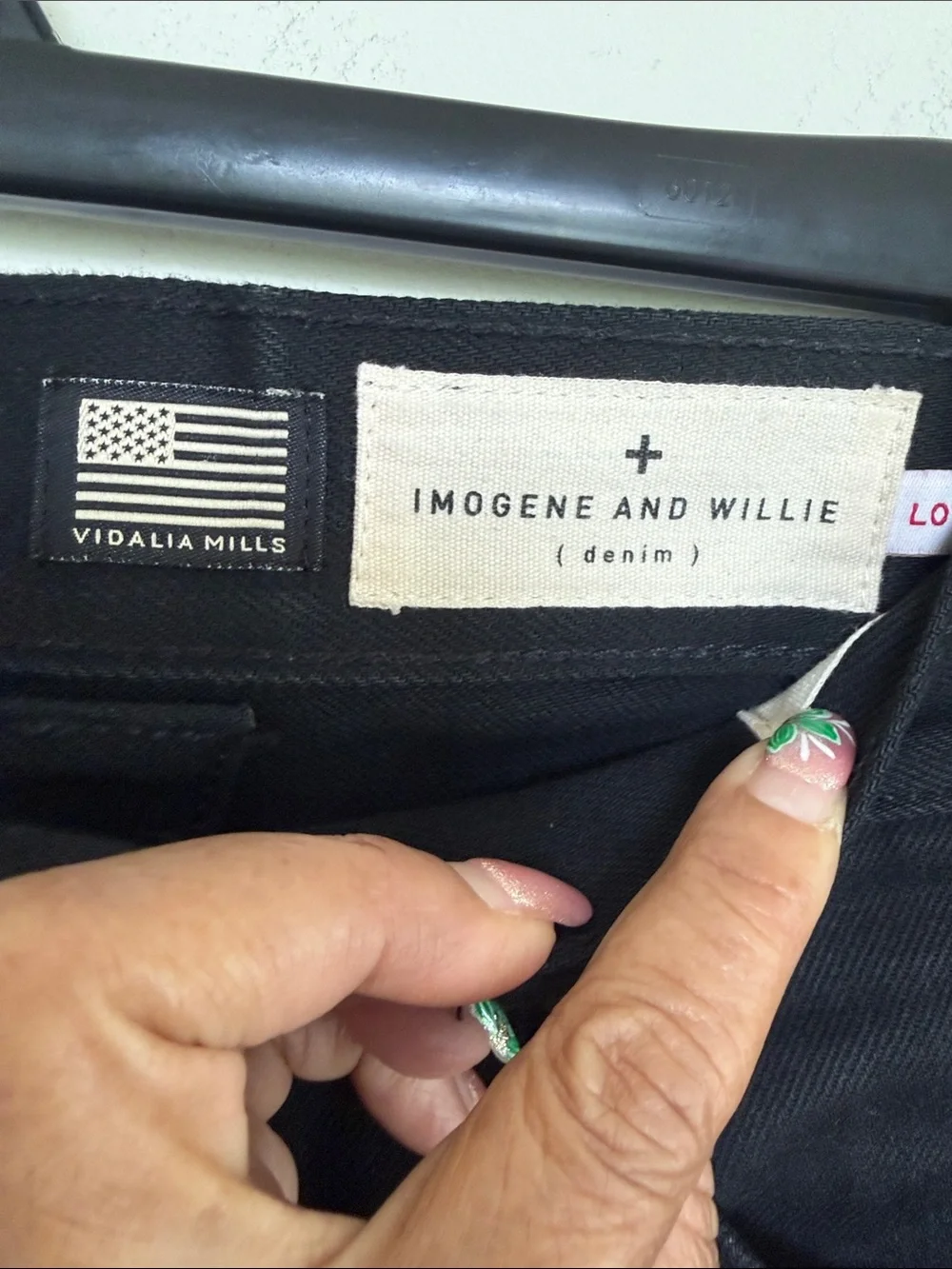 imogene + willie Straight Black Men's Jeans